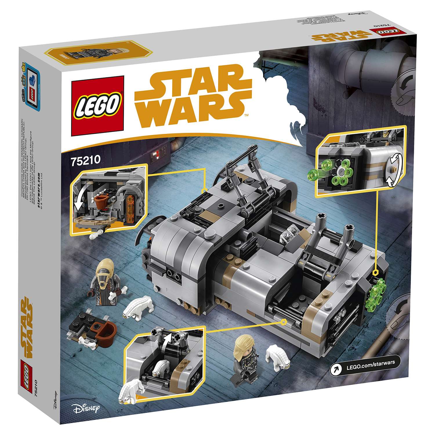 Конструктор LEGO Star Wars Спидер Молоха (75210) - фото 3