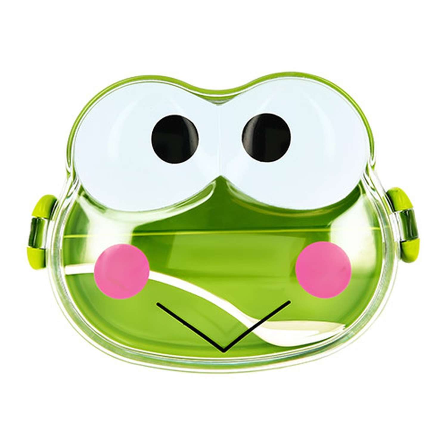Ланч-бокс FUN frog green - фото 1