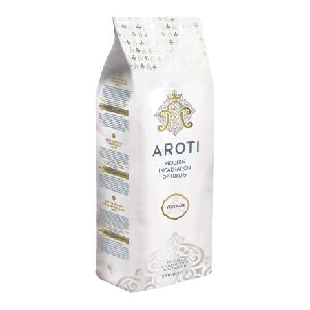 Кофе зерновой Aroti моносорт робуста Вьетнам свежеобжаренный средняя обжарка 500 г