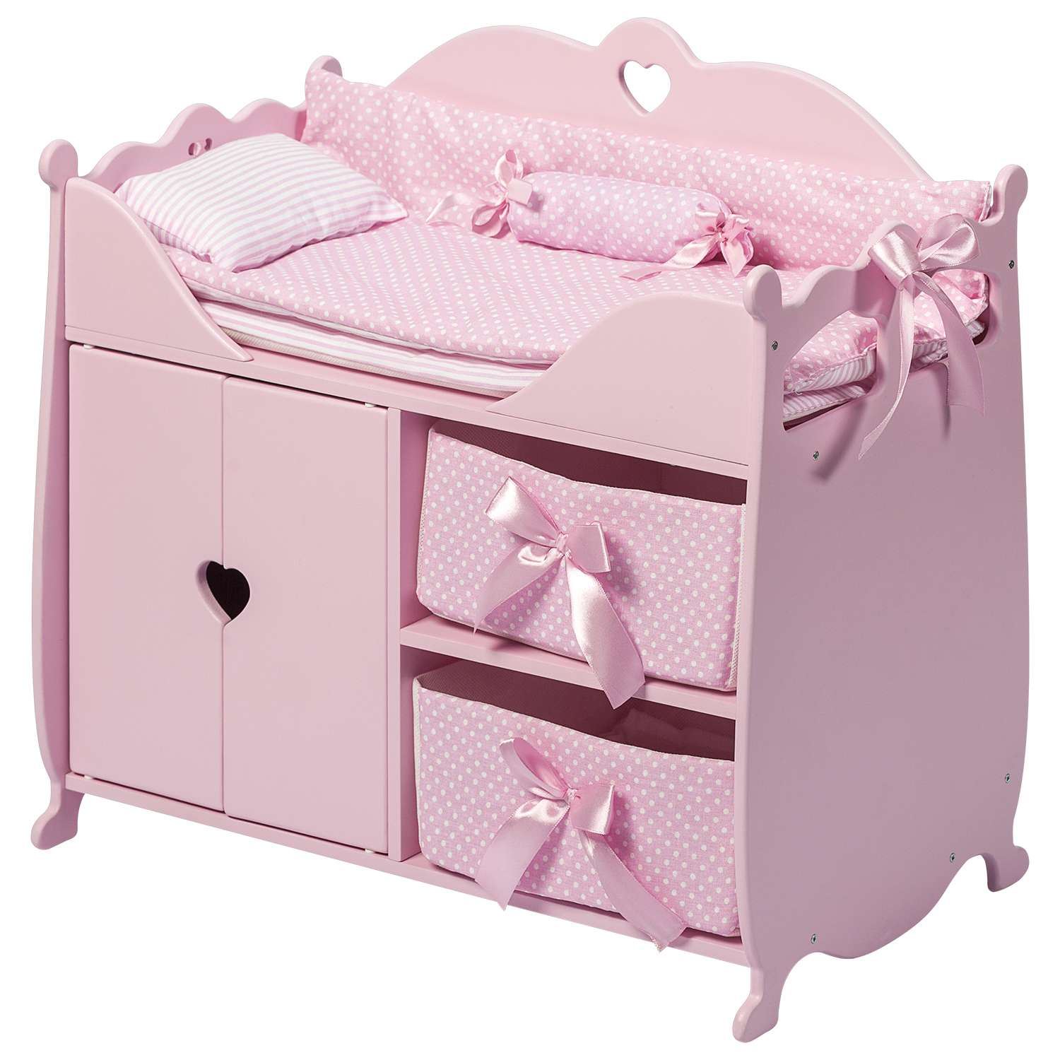 Мебель для кукол PAREMO Кроватка-шкаф Розовый PFD120-52 PFD120-52 - фото 2