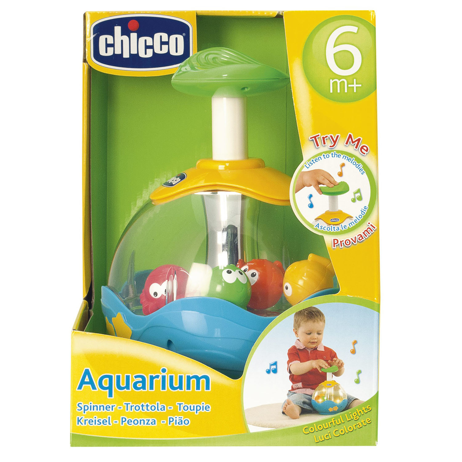 Chicco игрушка Юла Aquarium