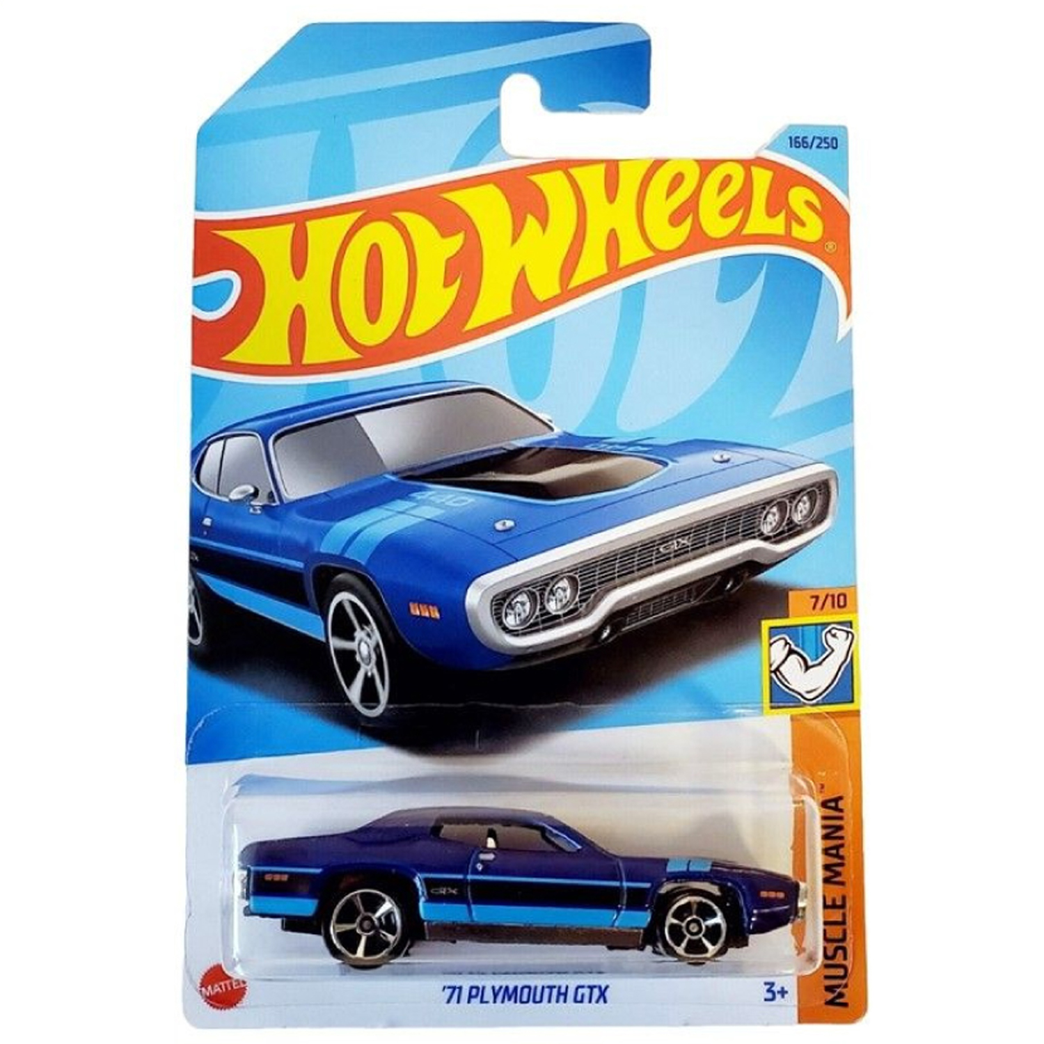 Автомобиль Hot Wheels 1:64 5785-A166-HKK91 - фото 1