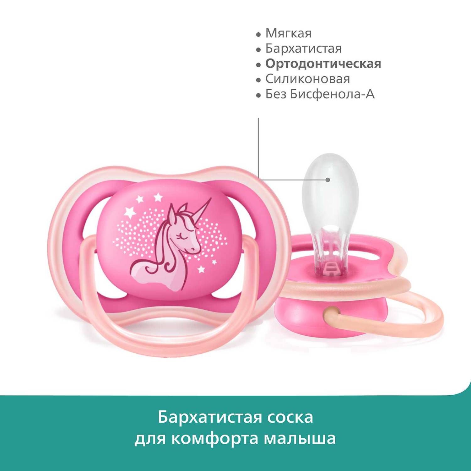 Пустышка Philips Avent Ultra Air с 6месяцев SCF546/12 - фото 5