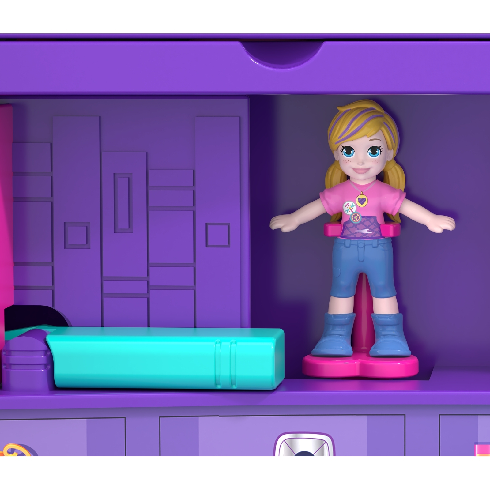 Набор игровой POLLY POCKET Go Tiny Комната FRY98 FRY98 - фото 8