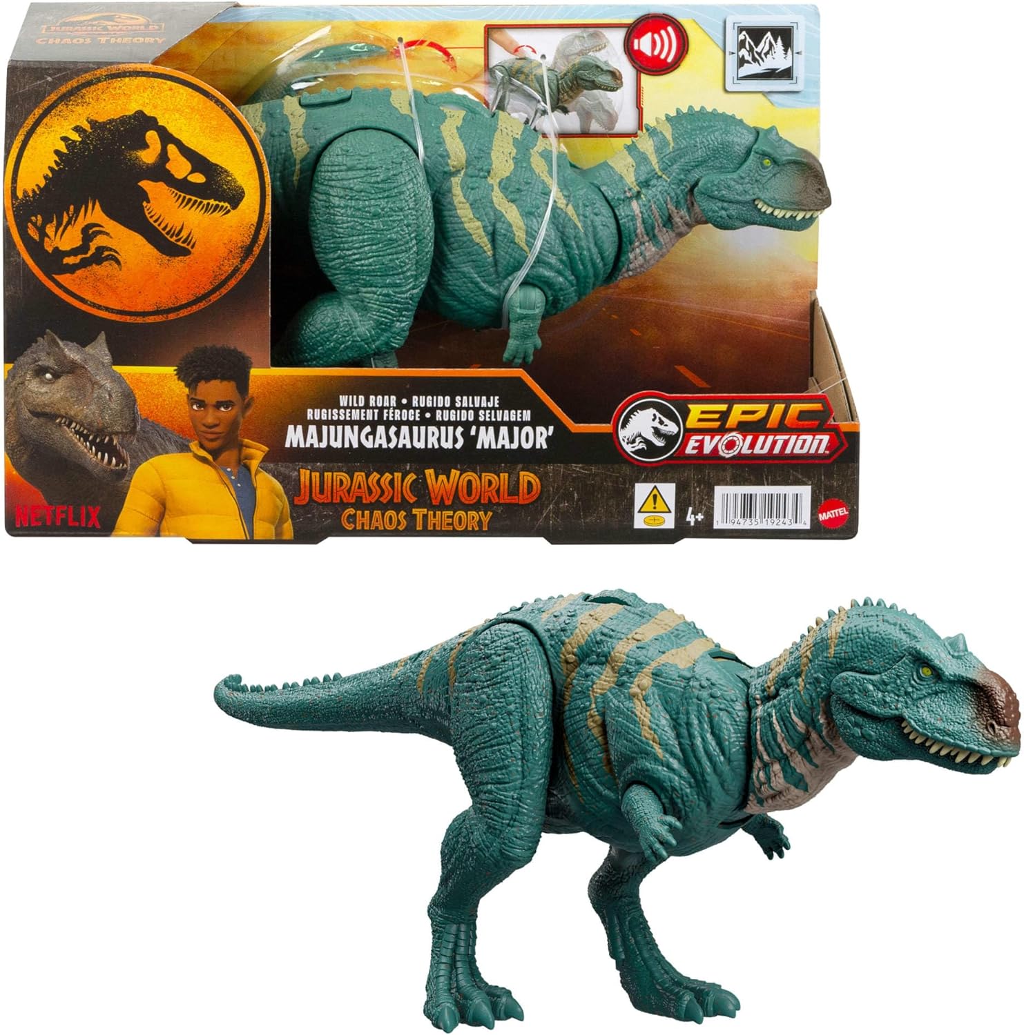 Фигурка Jurassic World Дикий рев HTK76 - фото 1