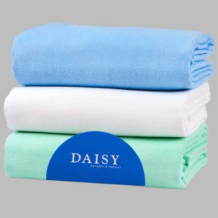 Пеленка фланелевая Daisy 3шт. 90х120см