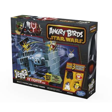 Игра Jenga Hasbro Games Angry Birds Star Wars Дженга Истребитель класса Тай