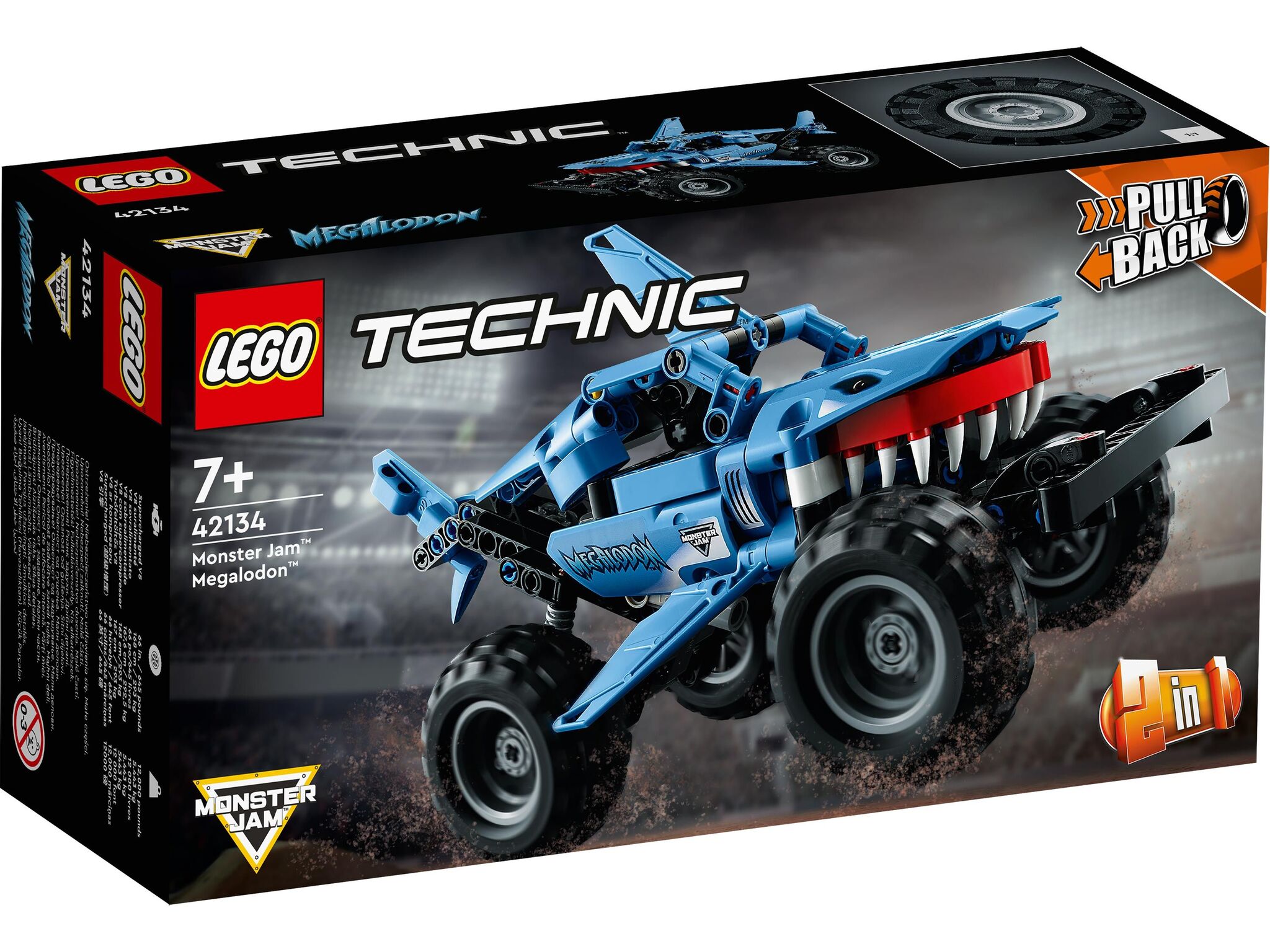 Конструктор LEGO Technic LEGO машинка Monster Jam Megalodon - фото 1