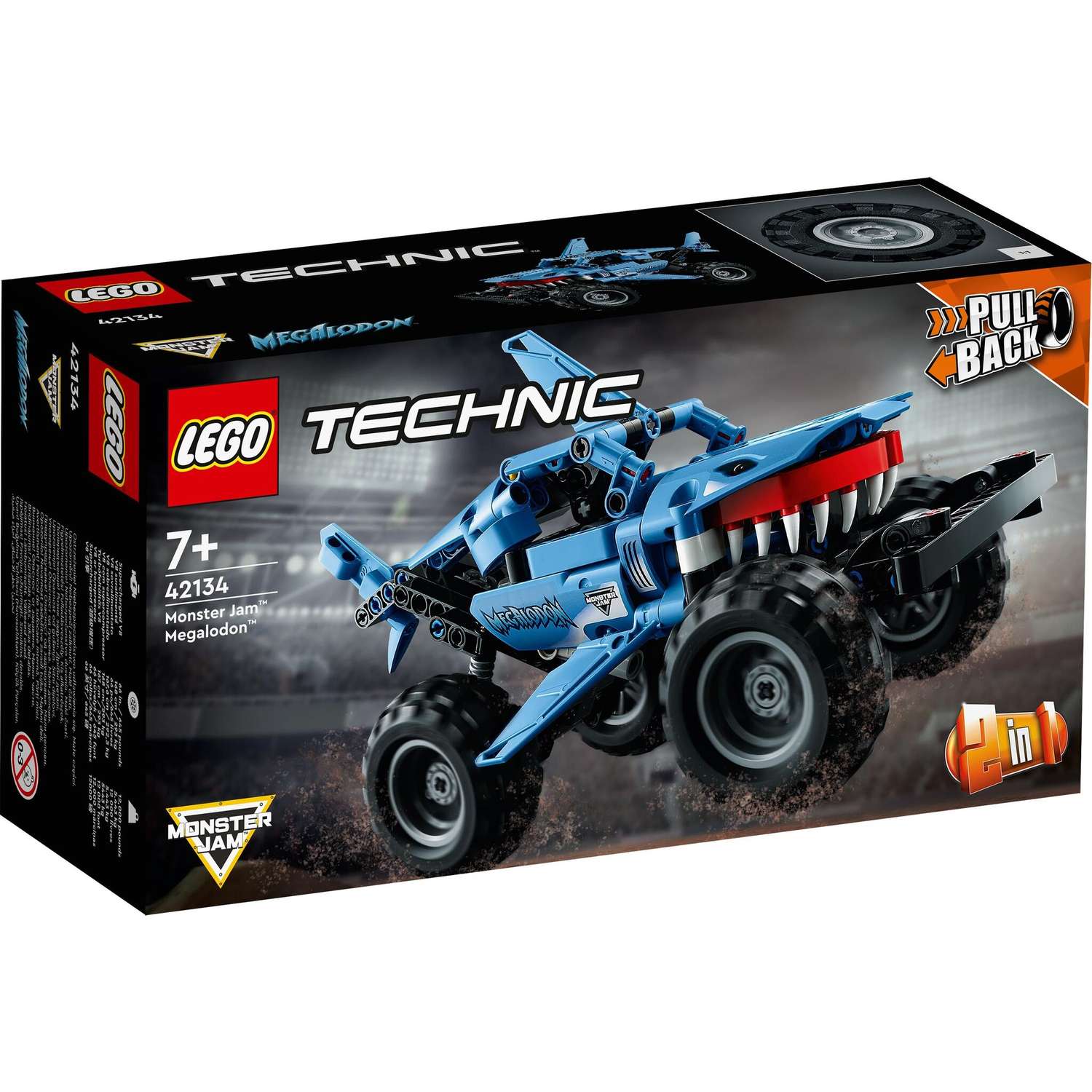 Конструктор LEGO Technic LEGO машинка Monster Jam Megalodon - фото 1