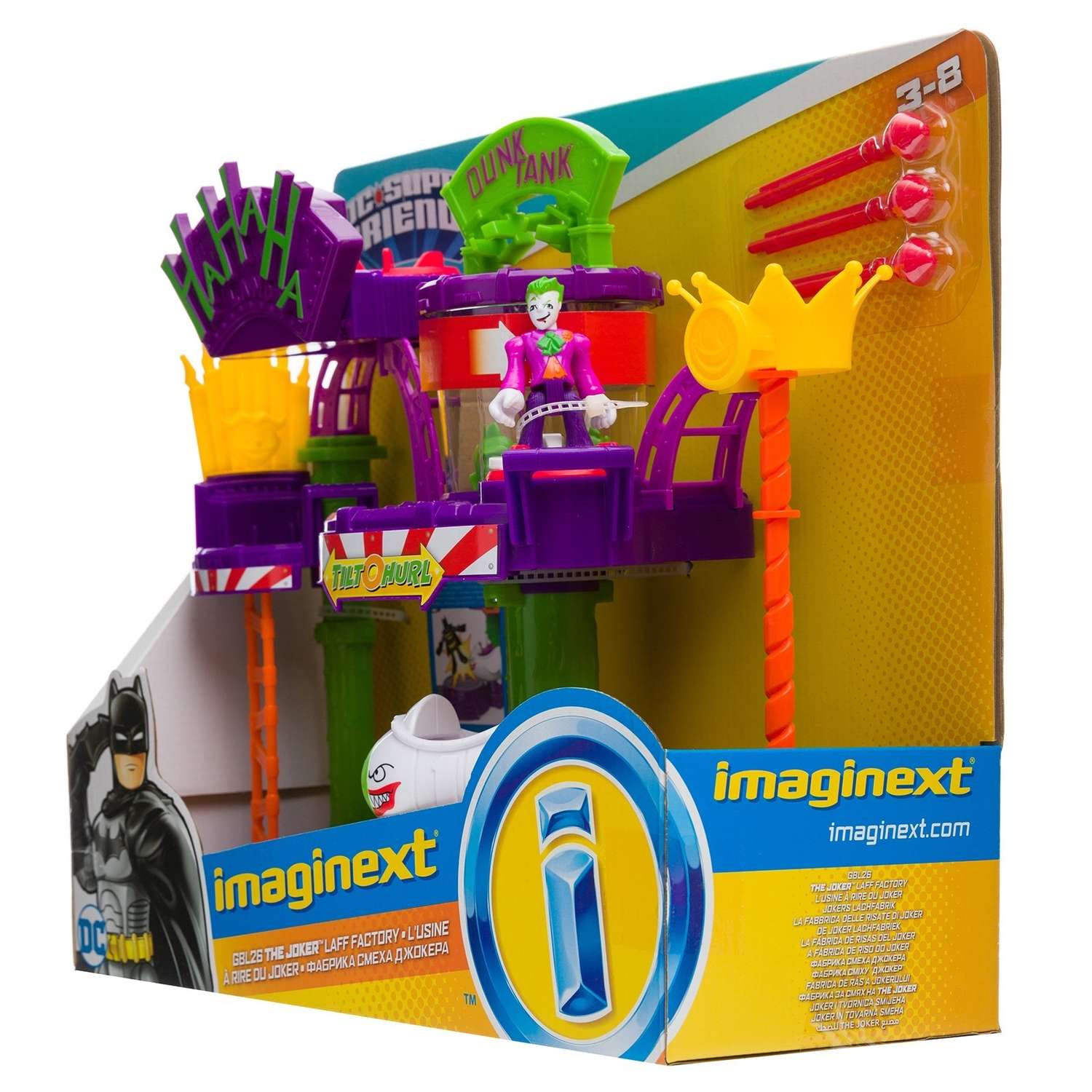 Набор игровой IMAGINEXT Веселый дом Джокера GBL26 - фото 3