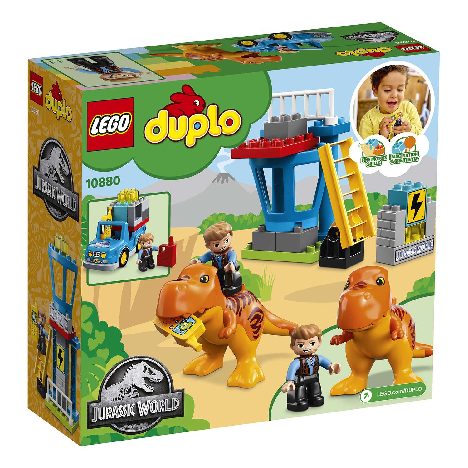 Конструктор LEGO DUPLO Jurassic World Башня Ти-Рекса 10880 - фото 3