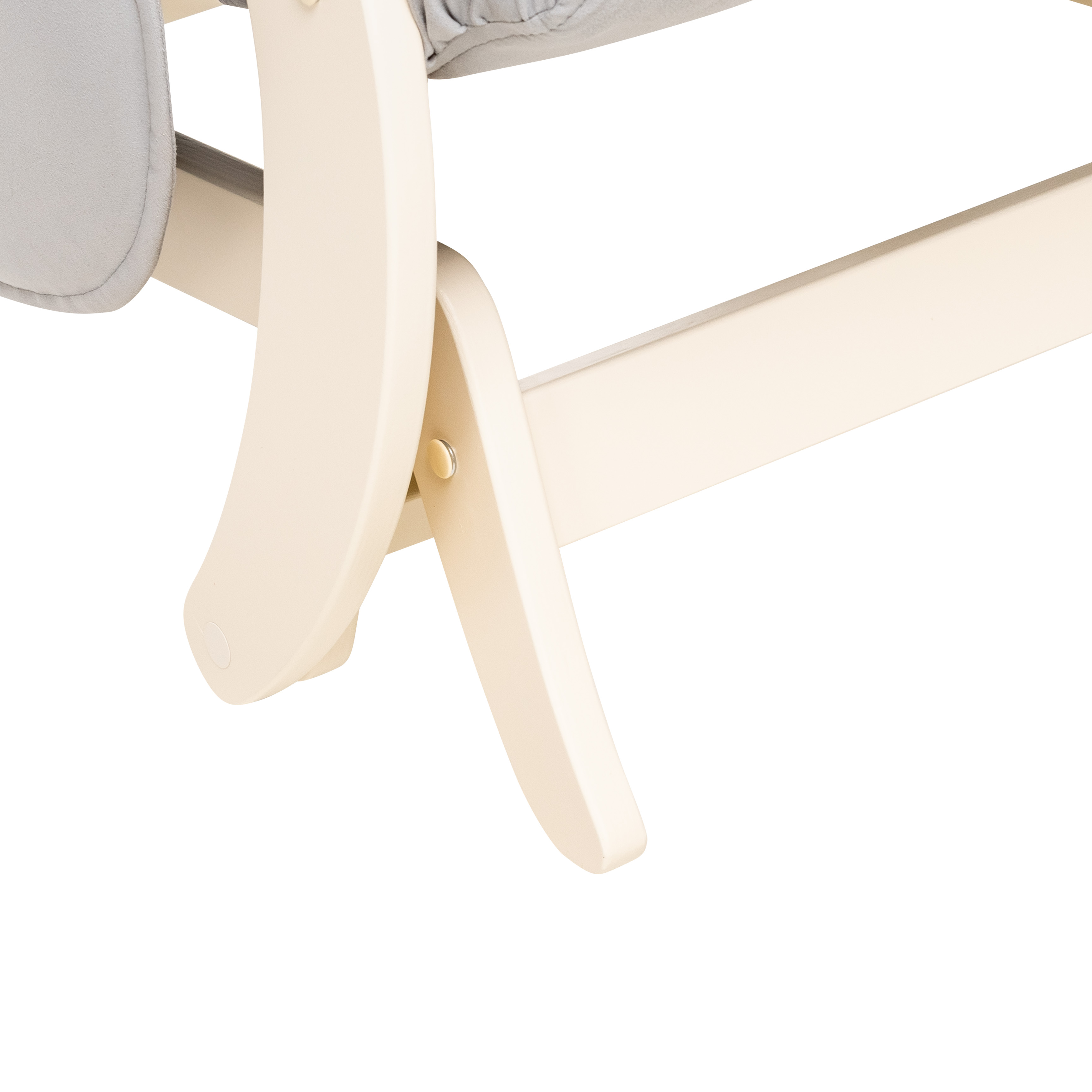 Кресло для кормления Milli Smile с карманами Дуб шампань / ткань V51 - фото 9