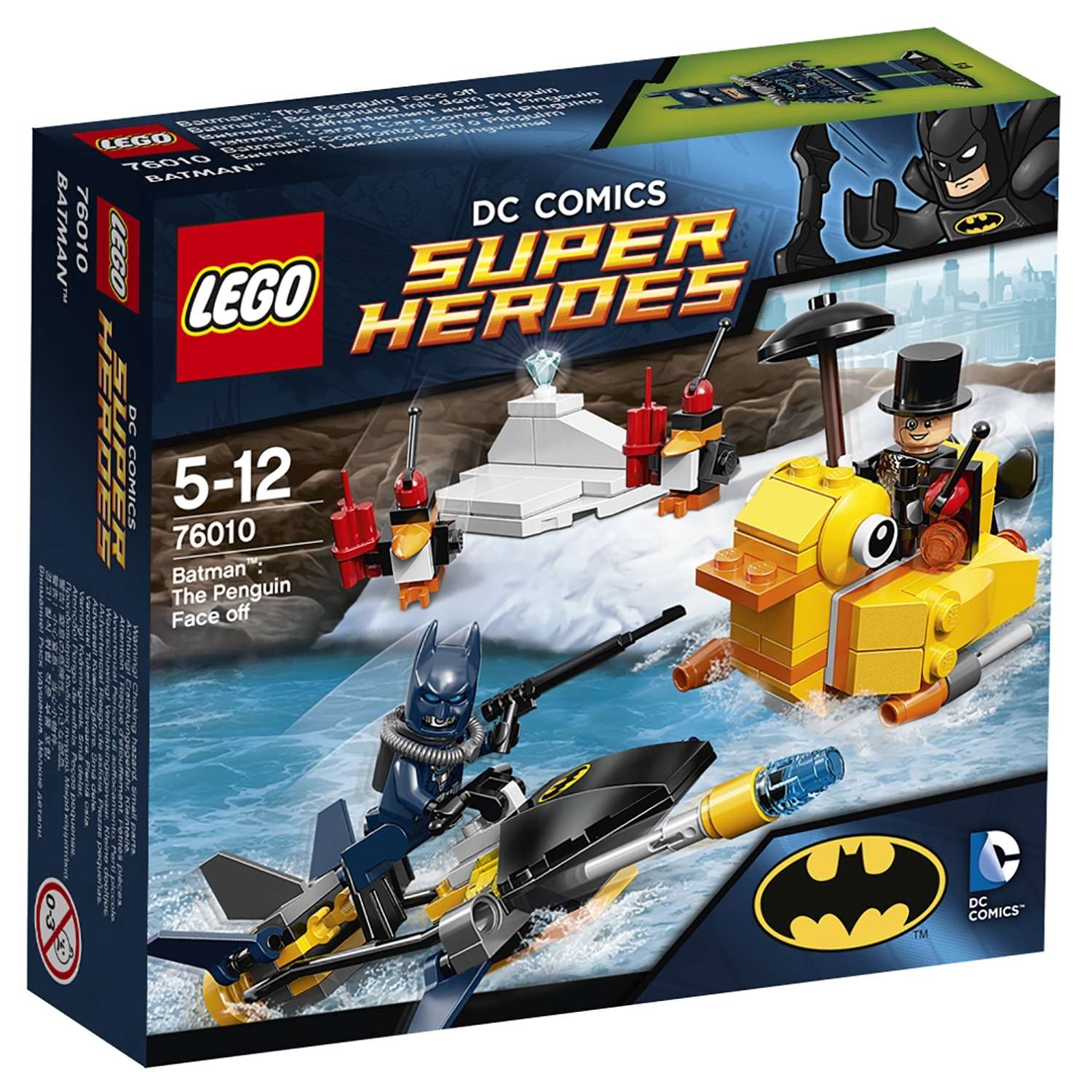 Конструктор LEGO Super Heroes Бэтмен™: Пингвинья Битва (76010) - фото 2