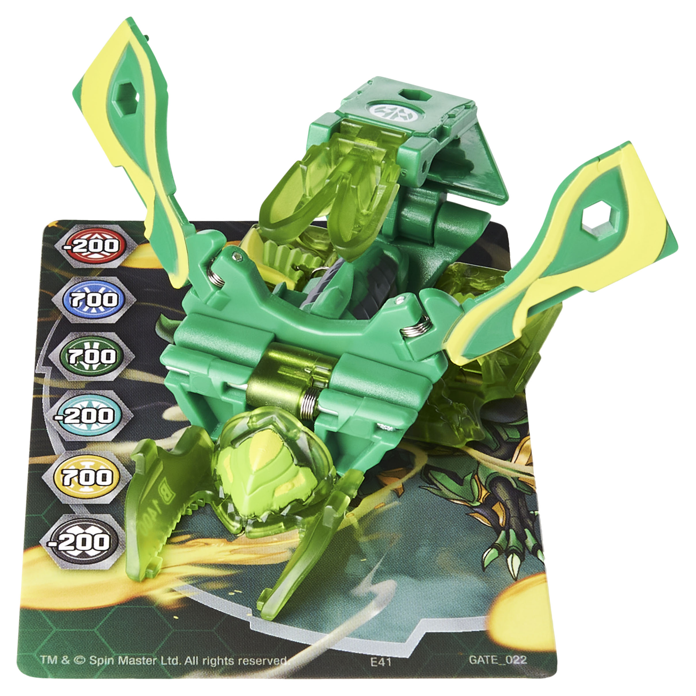 Фигурка-трансформер Bakugan Геоган S3 Bad Boss 5 Green 6059850/20134833 - фото 2