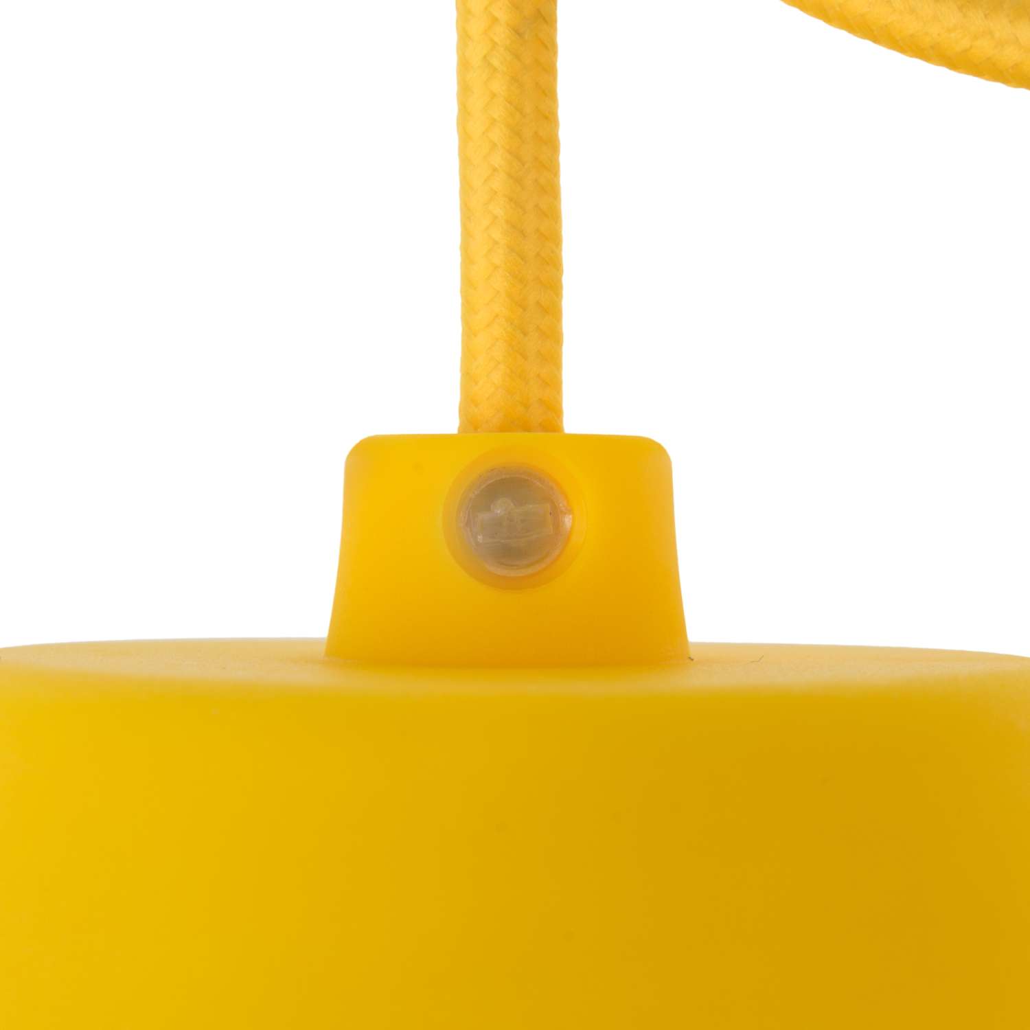 Патрон силиконовый REXANT E27 со шнуром 1 м желтый - фото 5