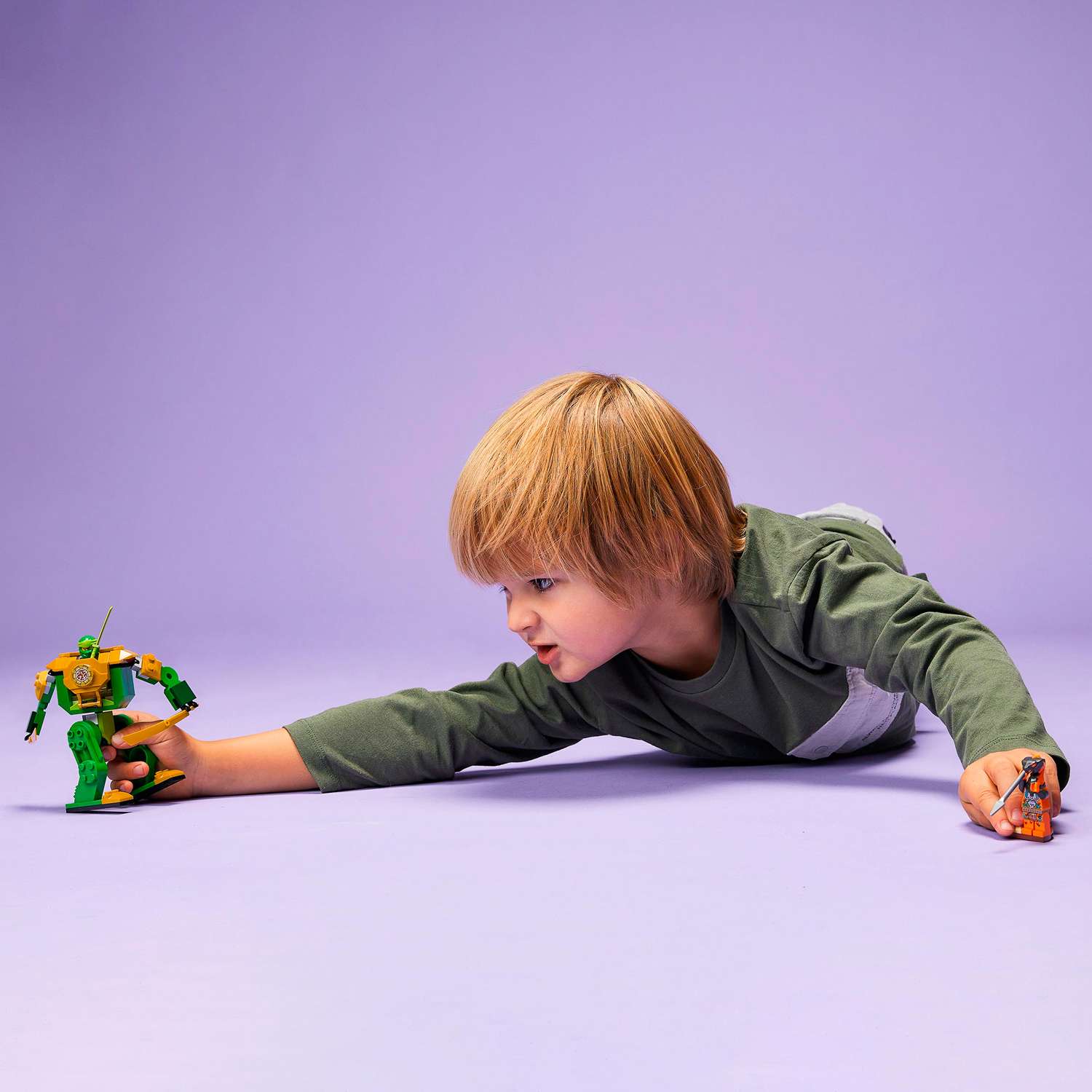 Конструктор детский LEGO Ninjago Робот-ниндзя Ллойда - фото 5