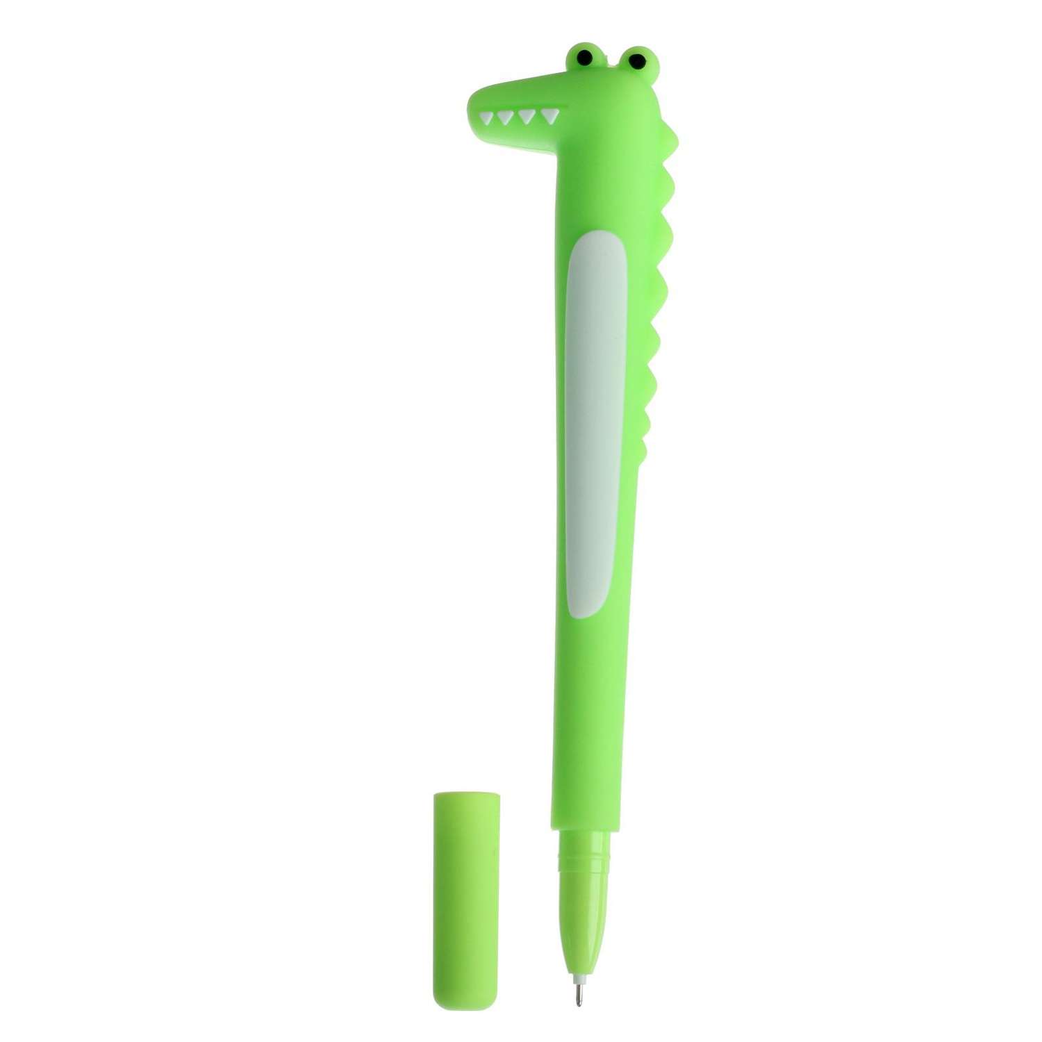 Ручка Calligrata гелевая «Крокодил светло-зеленый» - фото 1