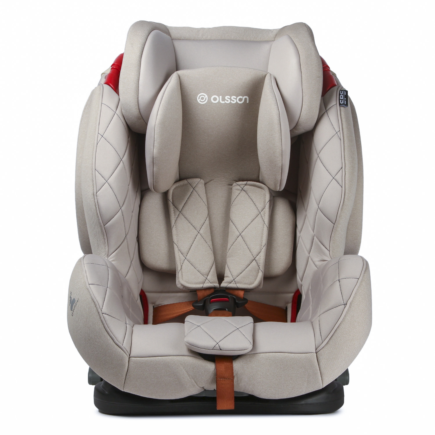 Автокресло Olsson Voyager Fix Beige Sport Isofix 1/2/3 (9-36 кг) - фото 8