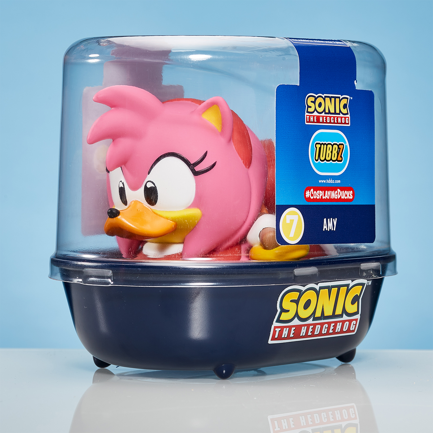 Фигурка Sonic The Hedgehog Утка Tubbz Соник Amy Rose - фото 6