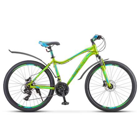 Велосипед STELS Miss-6000 D 26 V010 15 Жёлтый/зелёный