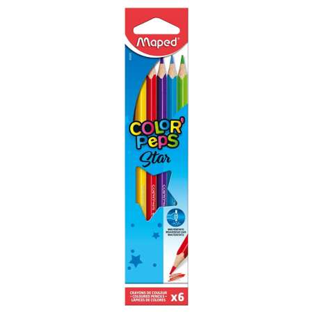 Карандаши цветные Maped Color peps 6цветов 832002