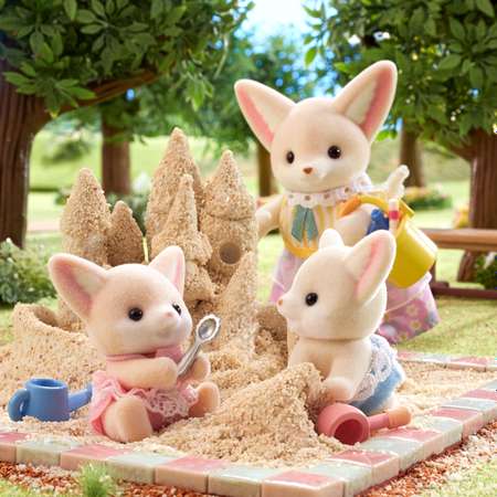 Игровой набор Sylvanian Families Лисички фенек двойняшки