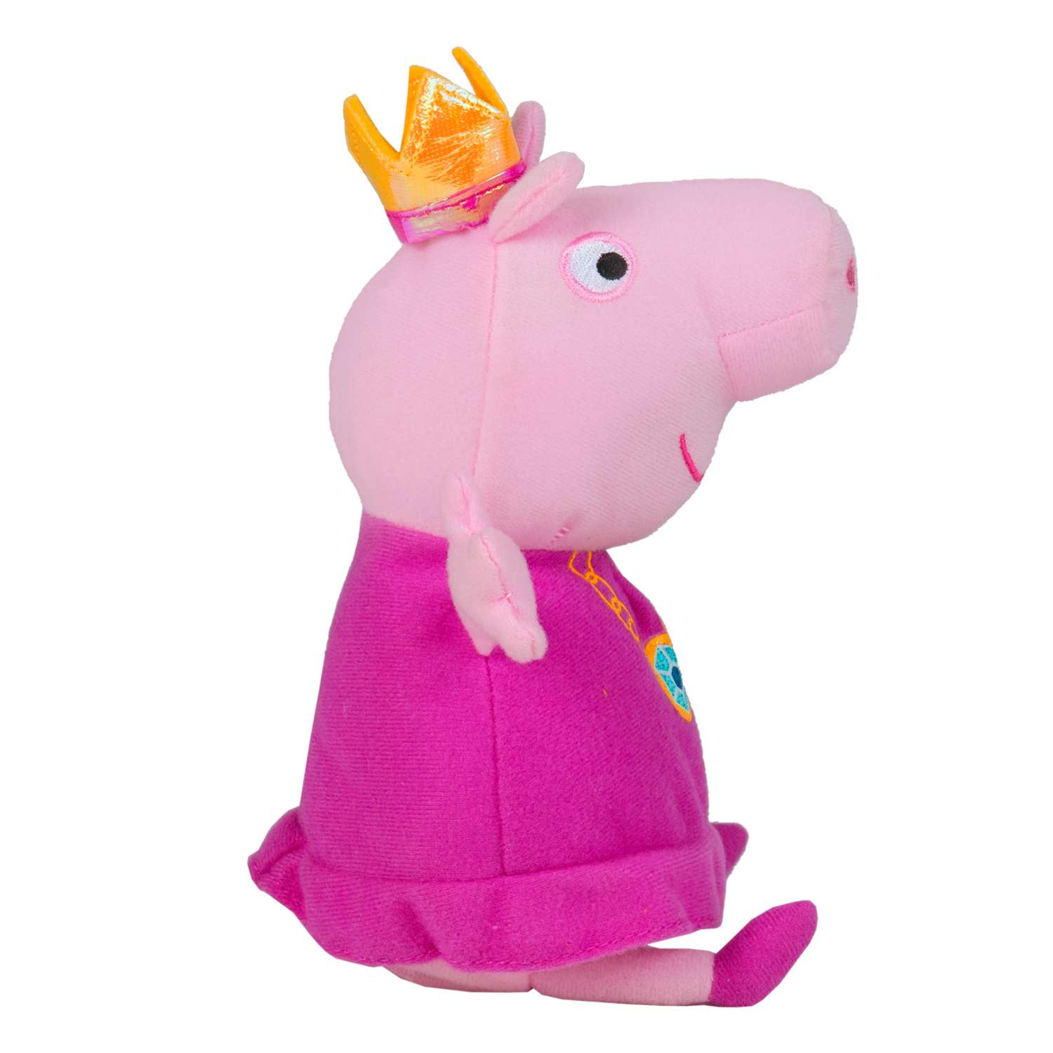 Игрушка мягкая Свинка Пеппа Pig Пеппа принцесса 31151 - фото 3