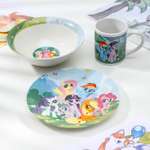 Набор посуды детский Hasbro My Little Pony кружка миска тарелка