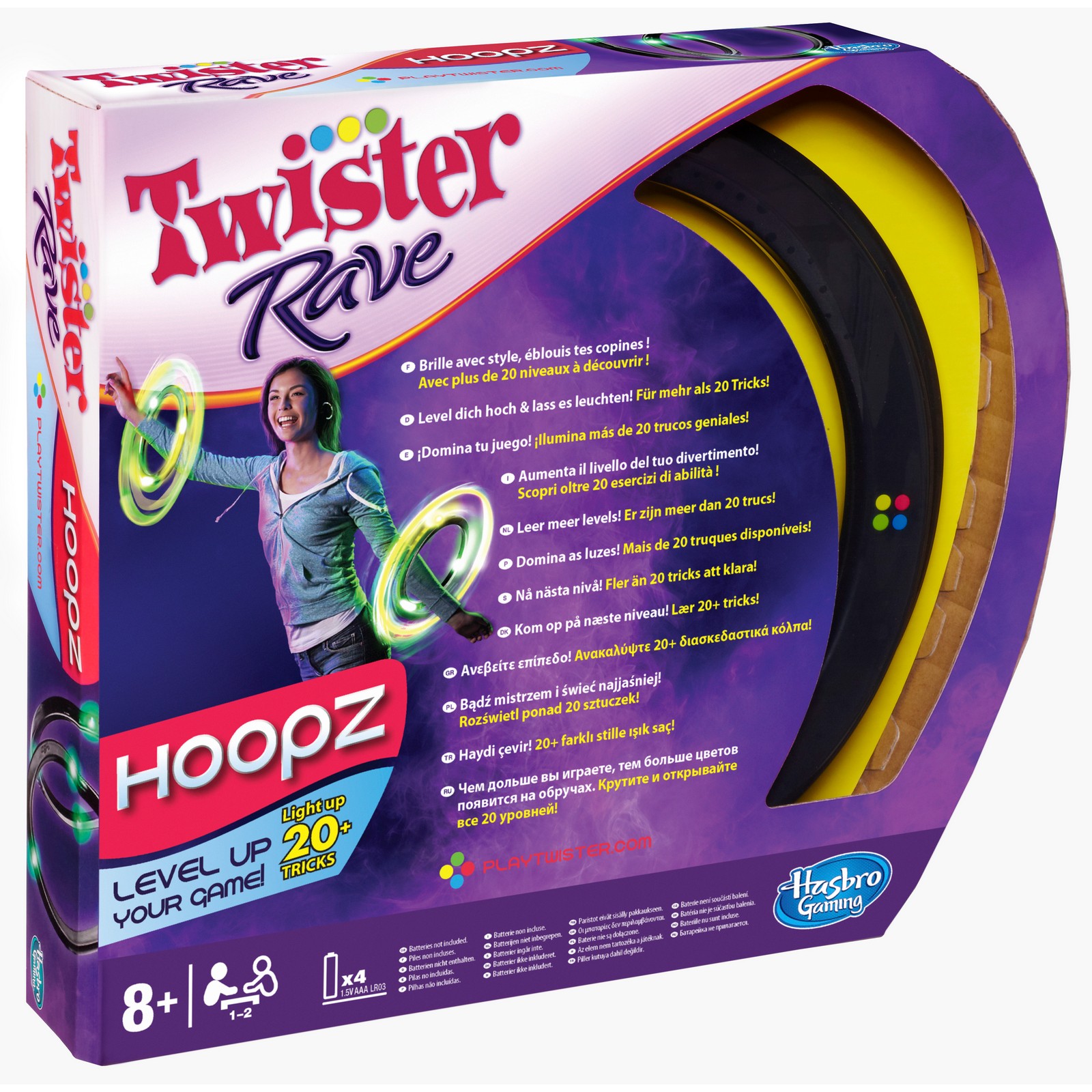 Twister Rave Hasbro Games Обручи - фото 3