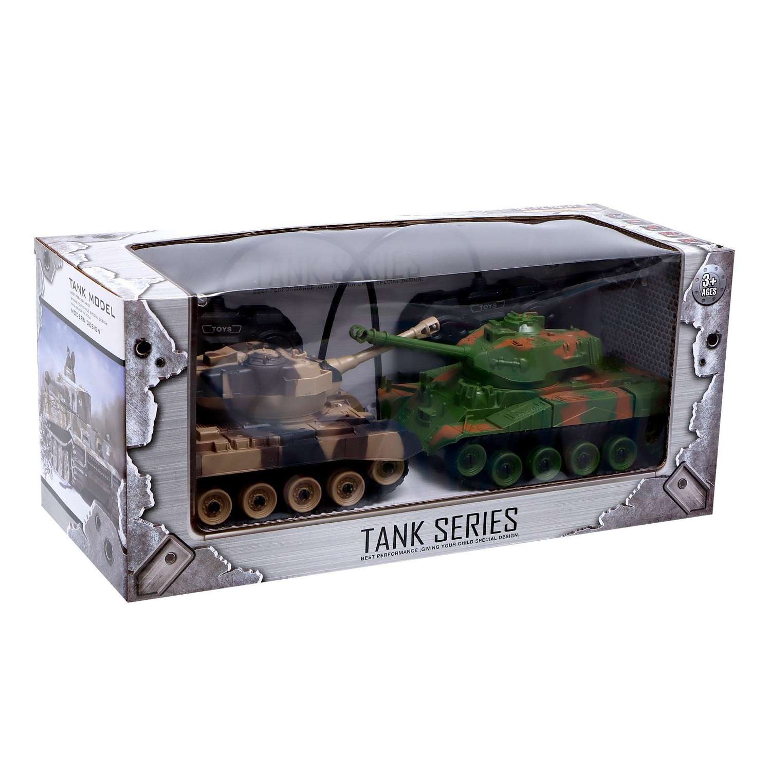 Танковый Автоград бой «Военная стратегия» на радиоуправлении 2 танка свет и звук - фото 9