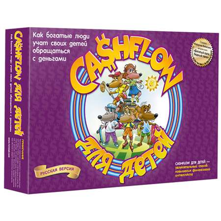 Настольная игра Попурри Cashflow Junior Денежный поток для детей