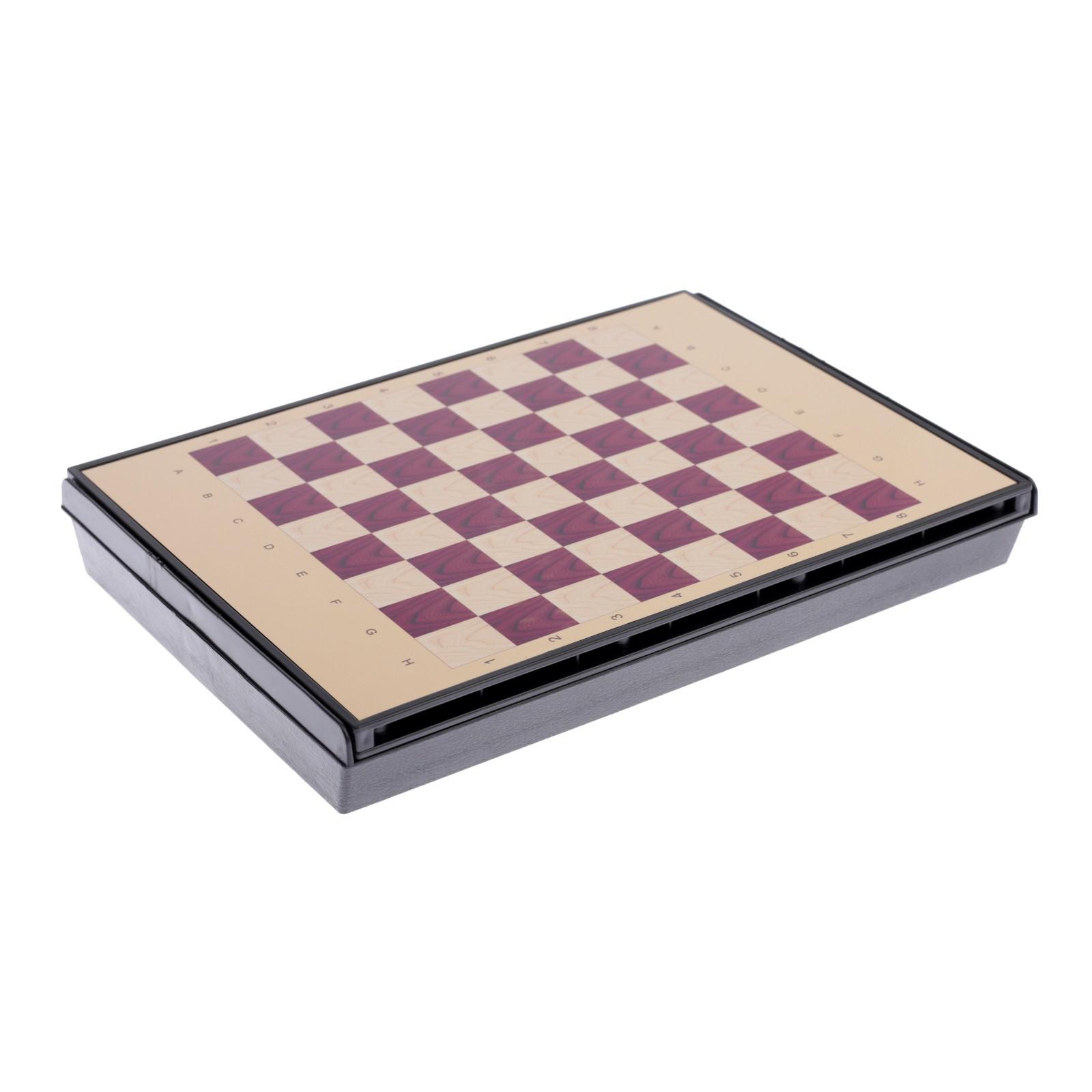 Шахматы Sima-Land магнитные с ящиком 24х18 см - фото 11