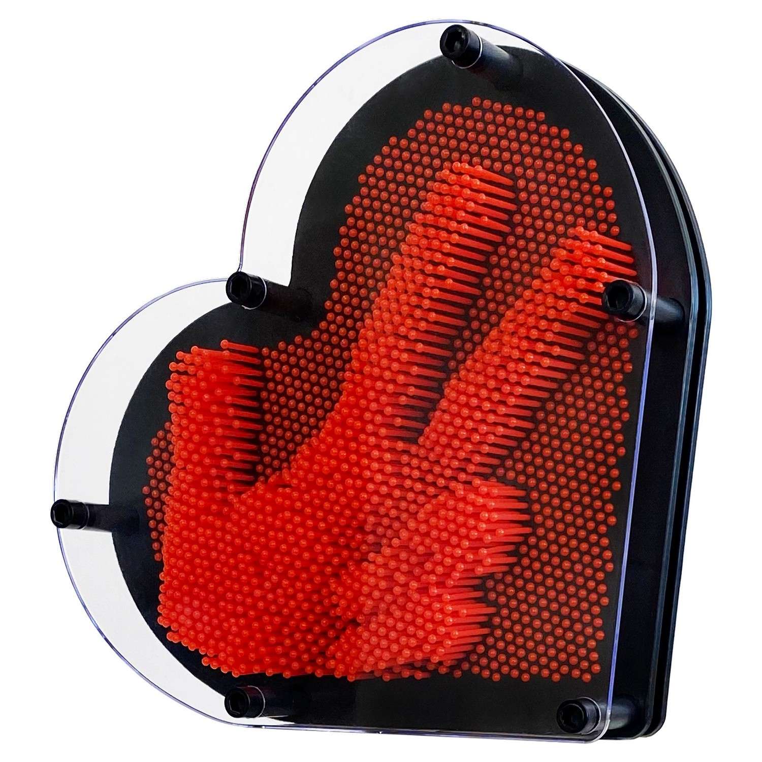 Игрушка-антистресс HitToy экспресс-скульптор Pinart Сердце 20 см красный - фото 3