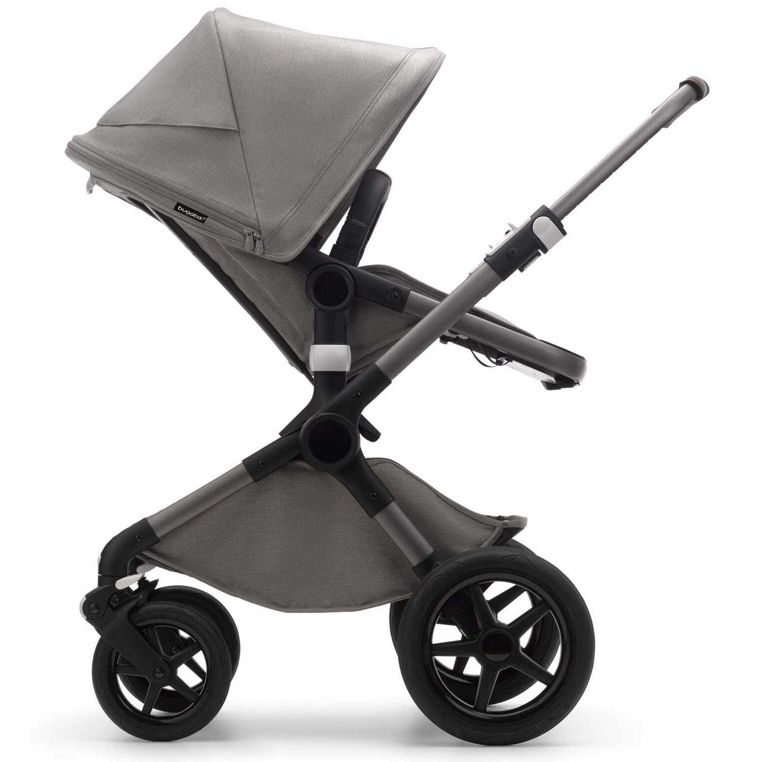 Коляска 2в1 Bugaboo Fox3 Complete Mineral Graphite-Light Grey 2306010033 - фото 5