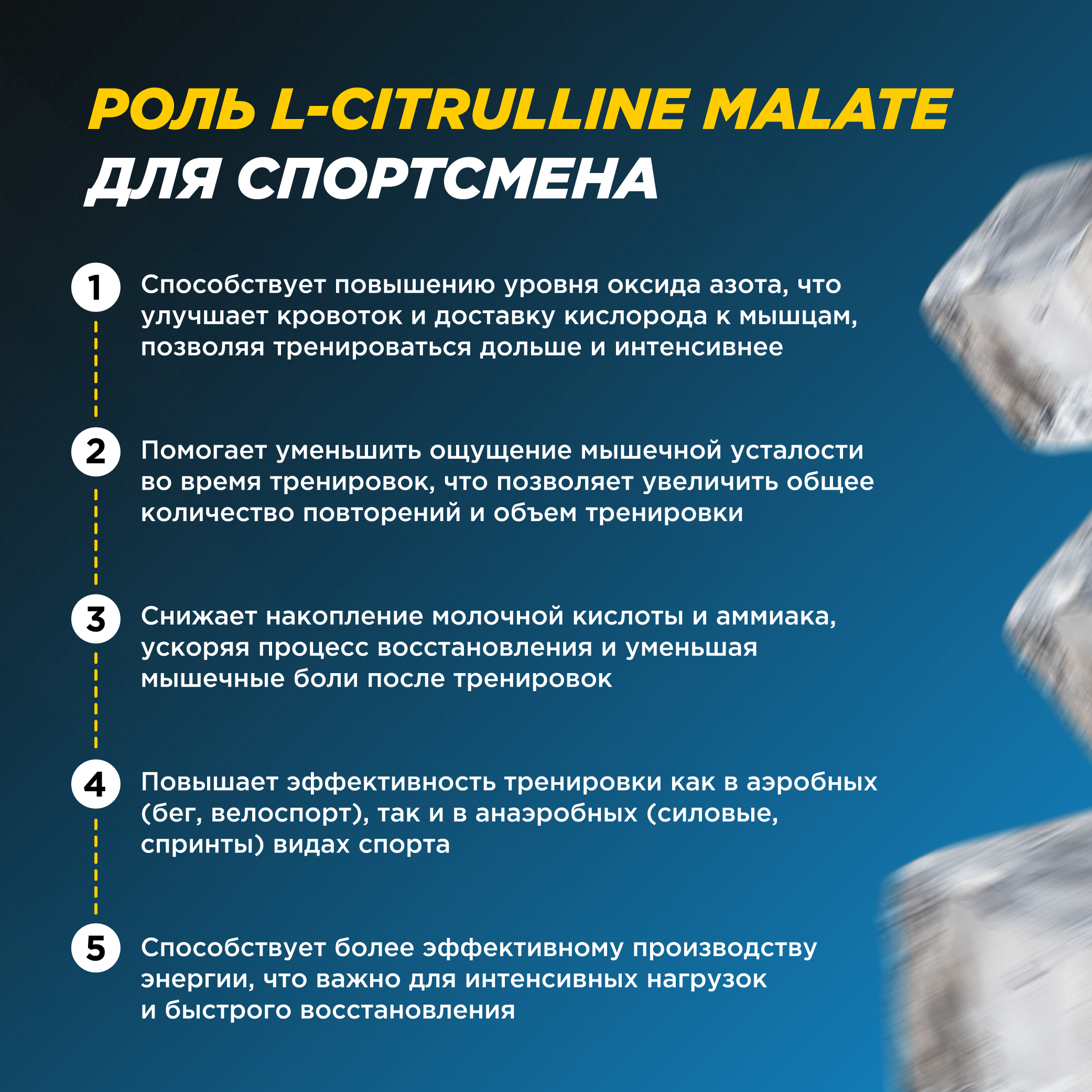 L-Citrulline Malate Prime Kraft без вкуса - фото 2