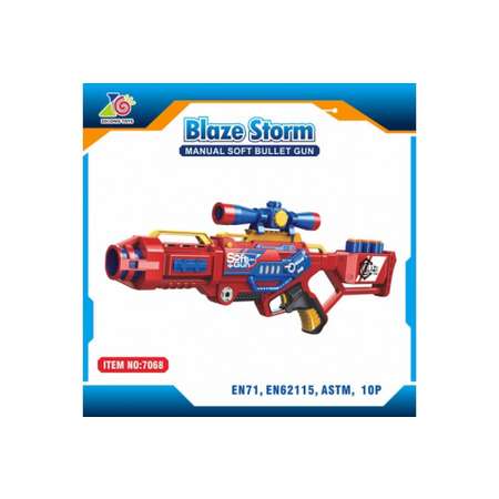 Автомат Blaze Storm Zecong Toys с мягкими пулями