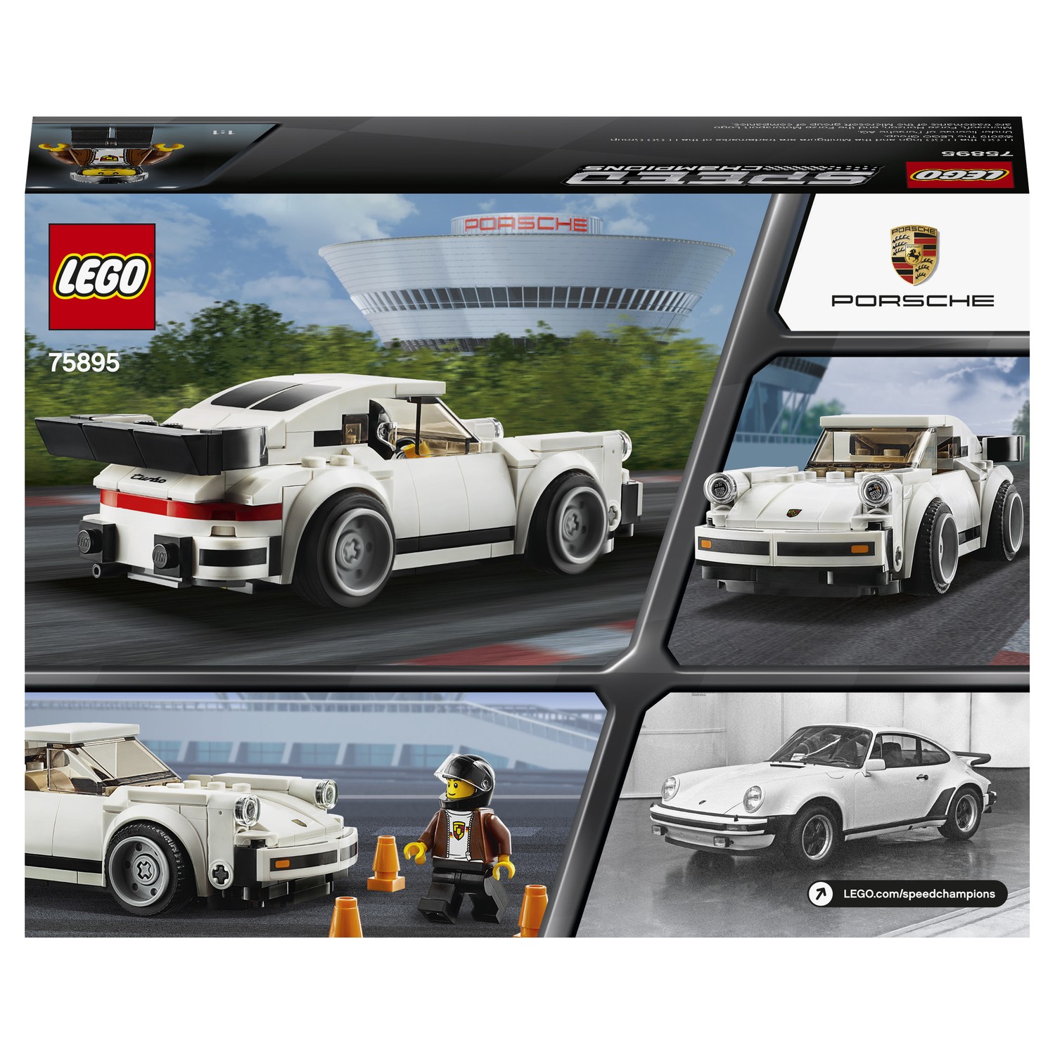 Конструктор LEGO Speed Champions 1974 Porsche 911 Turbo 3.0 75895 - фото 3