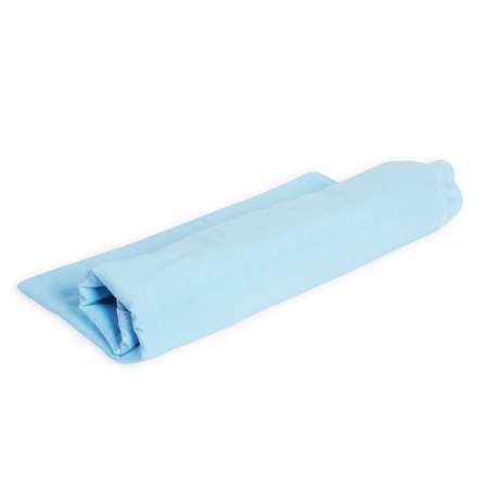 Пеленка фланелевая Чудо-чадо для новорожденных Гамма голубой 75х120см 3 шт