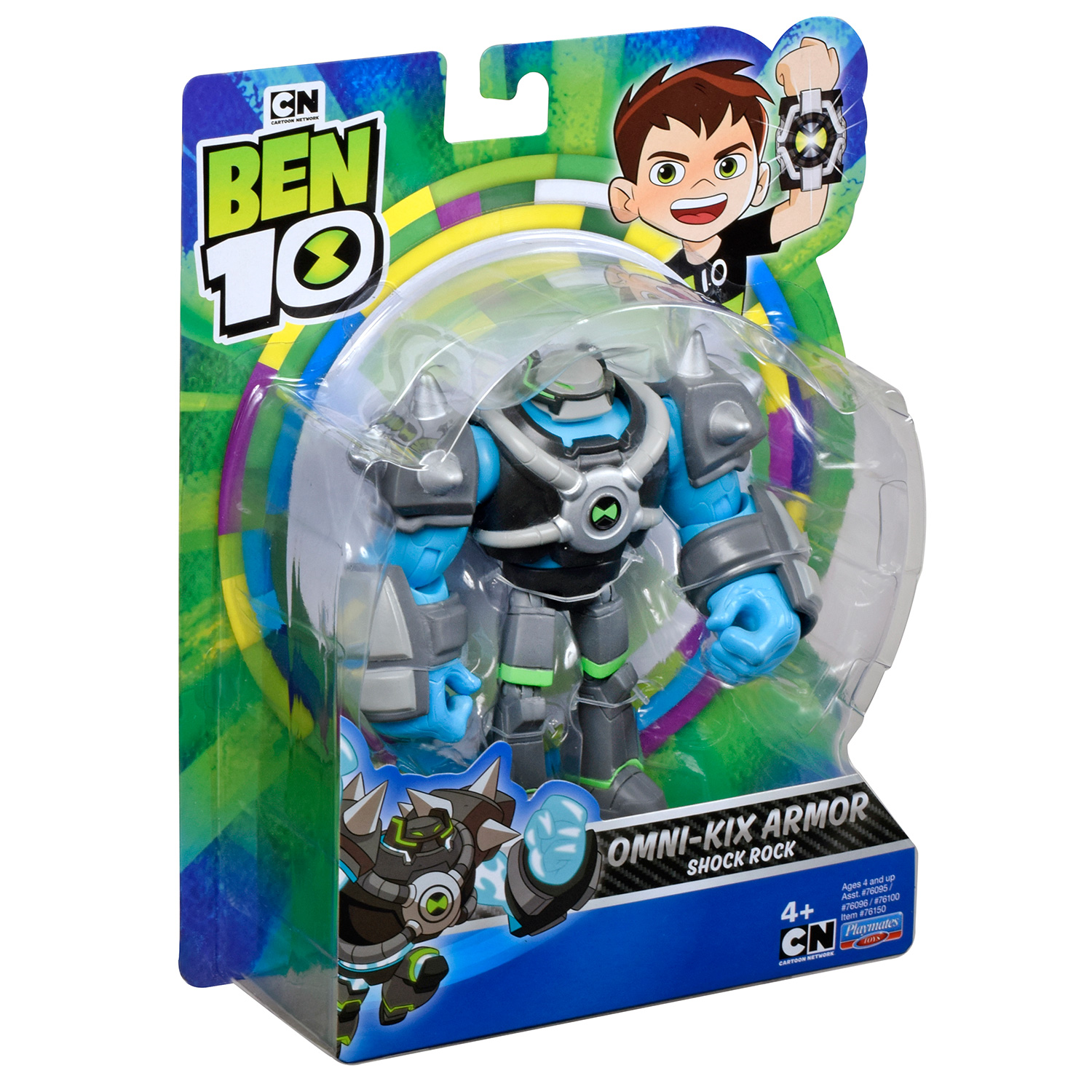 Фигурка Ben10 Бронированный Шок Рок 76150 - фото 3