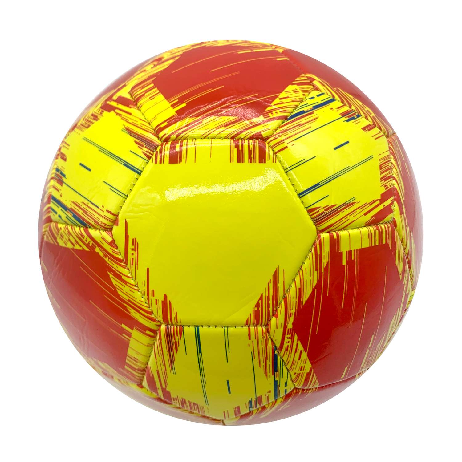Мяч X-Match футбольный 1 слой 1.8 мм PVC 330-350г Размер 5 - фото 2