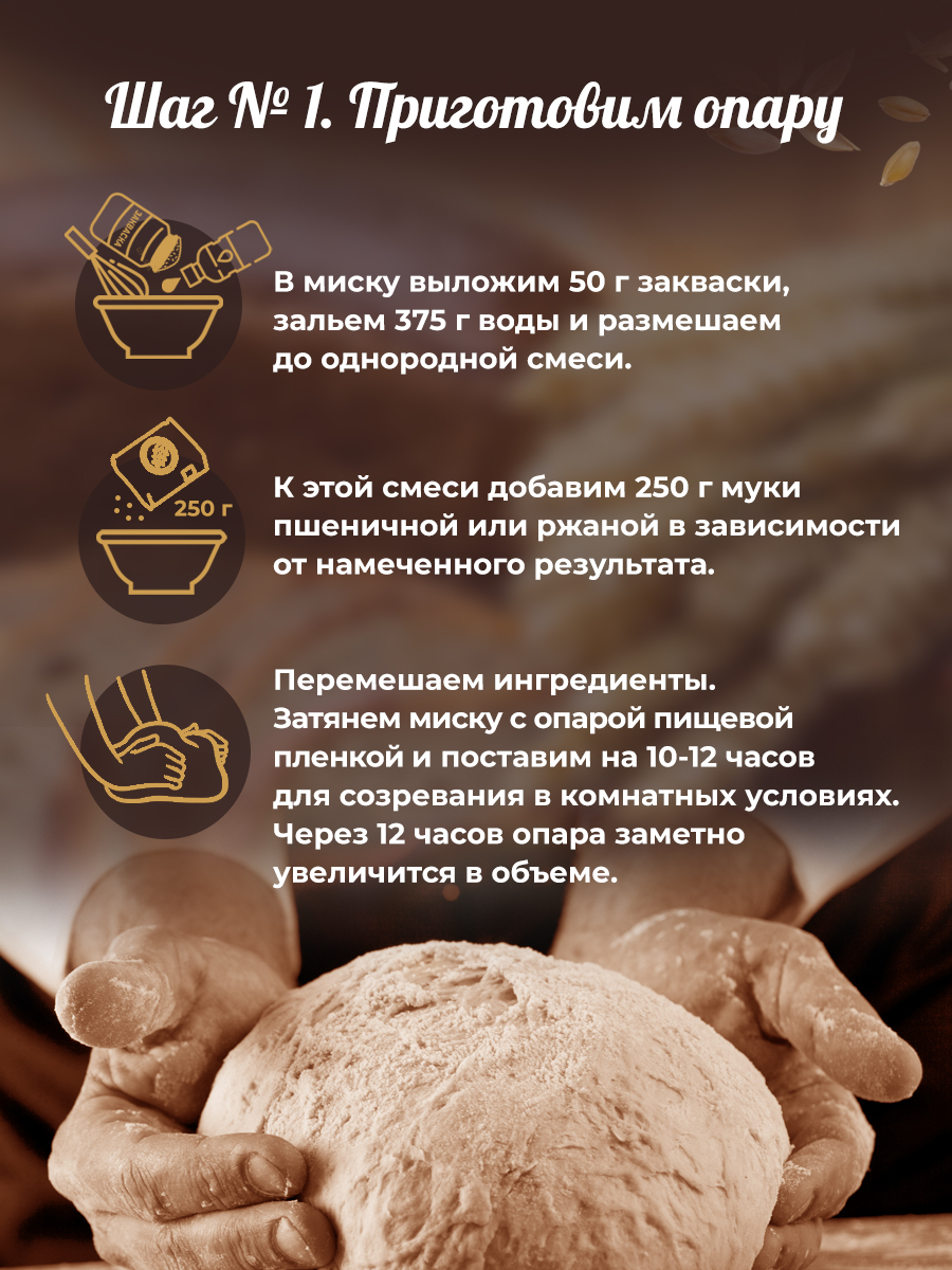 Закваска для хлеба Полезная Партия Хмелевая Вечная купить по цене 269 ₽ в  интернет-магазине Детский мир