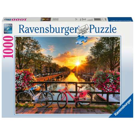 Пазл Ravensburger Велосипеды в Амстердаме 1000элементов 19606