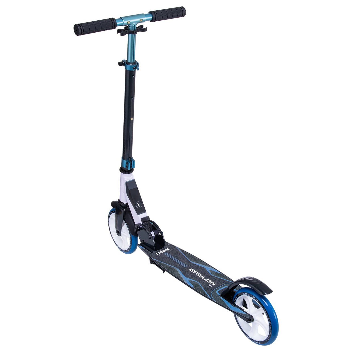 Самокат RIDEX двухколесный Scooter 2 wheels Epsilon 180 blue - фото 2