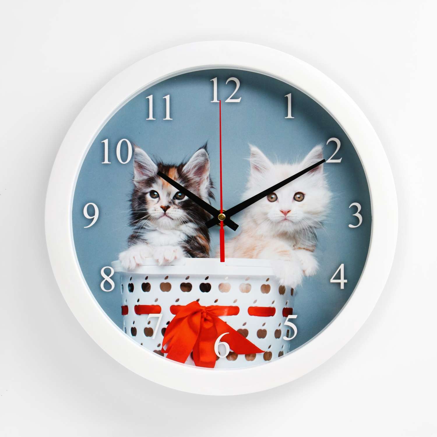 Часы настенные Соломон «Котята» d-28 см - фото 1