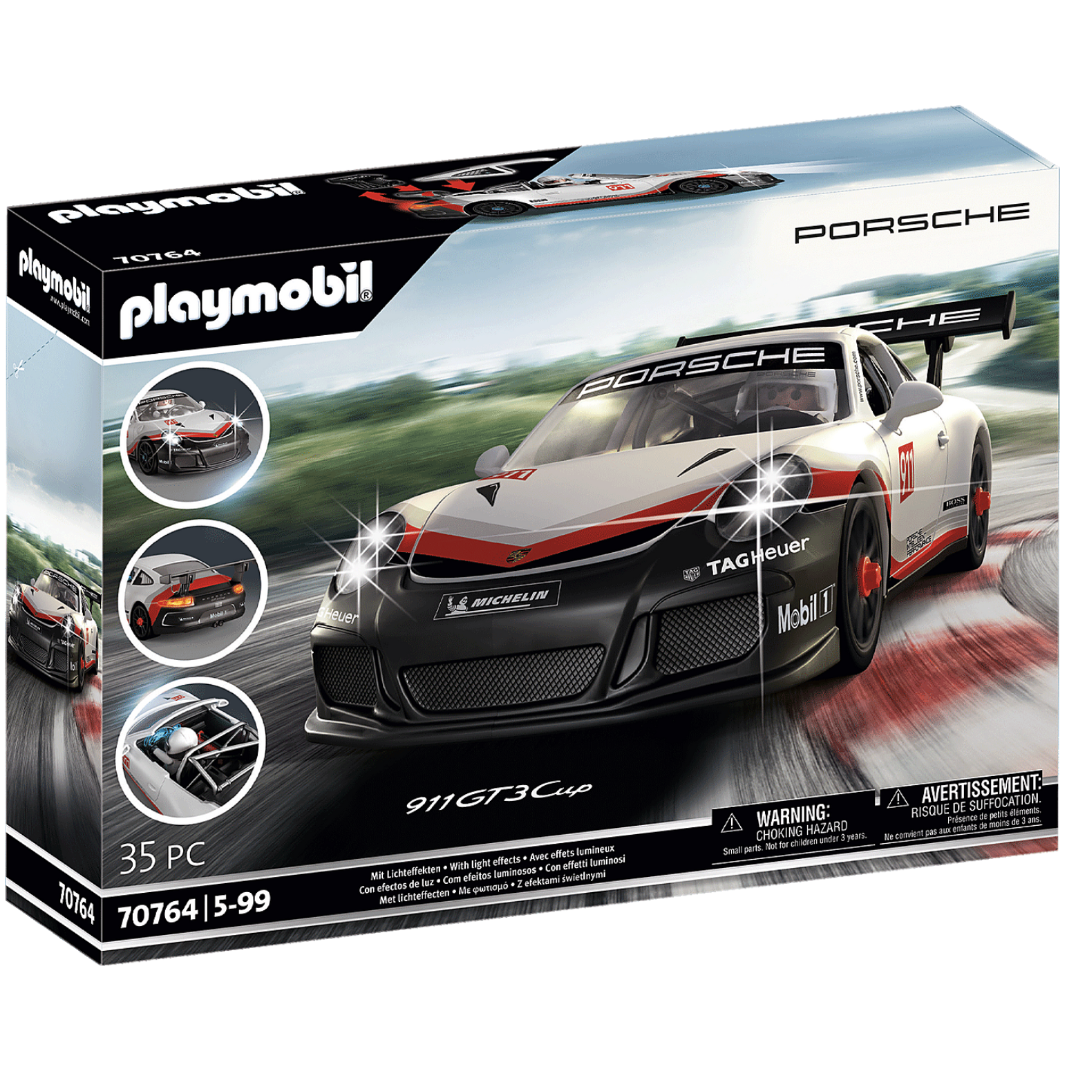 Конструктор Playmobil Porsche 911 GT3 Cup - фото 1