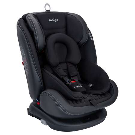 Автокресло Indigo Aero pro isofix Черно-Белый