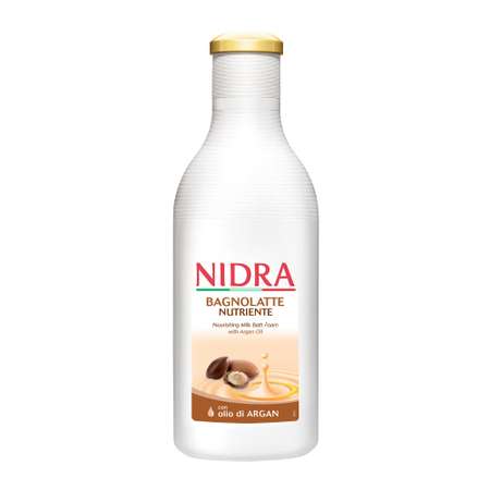 Пена-молочко для ванны Nidra с аргановым маслом питательная 750мл