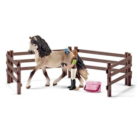 Набор SCHLEICH Уход за животными Андалузская лошадь 42270