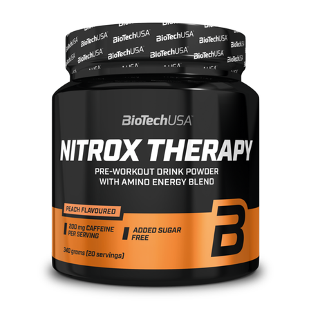 Предтренировочный комплекс BiotechUSA Nitrox Therapy 340 г. персик