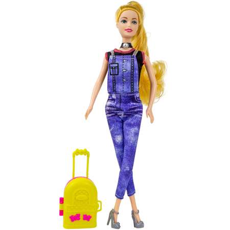 Кукла путешественница Story Game WX102-8/желтый
